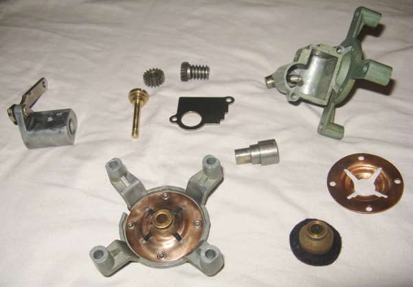 Oscillator and Bearing Parts View